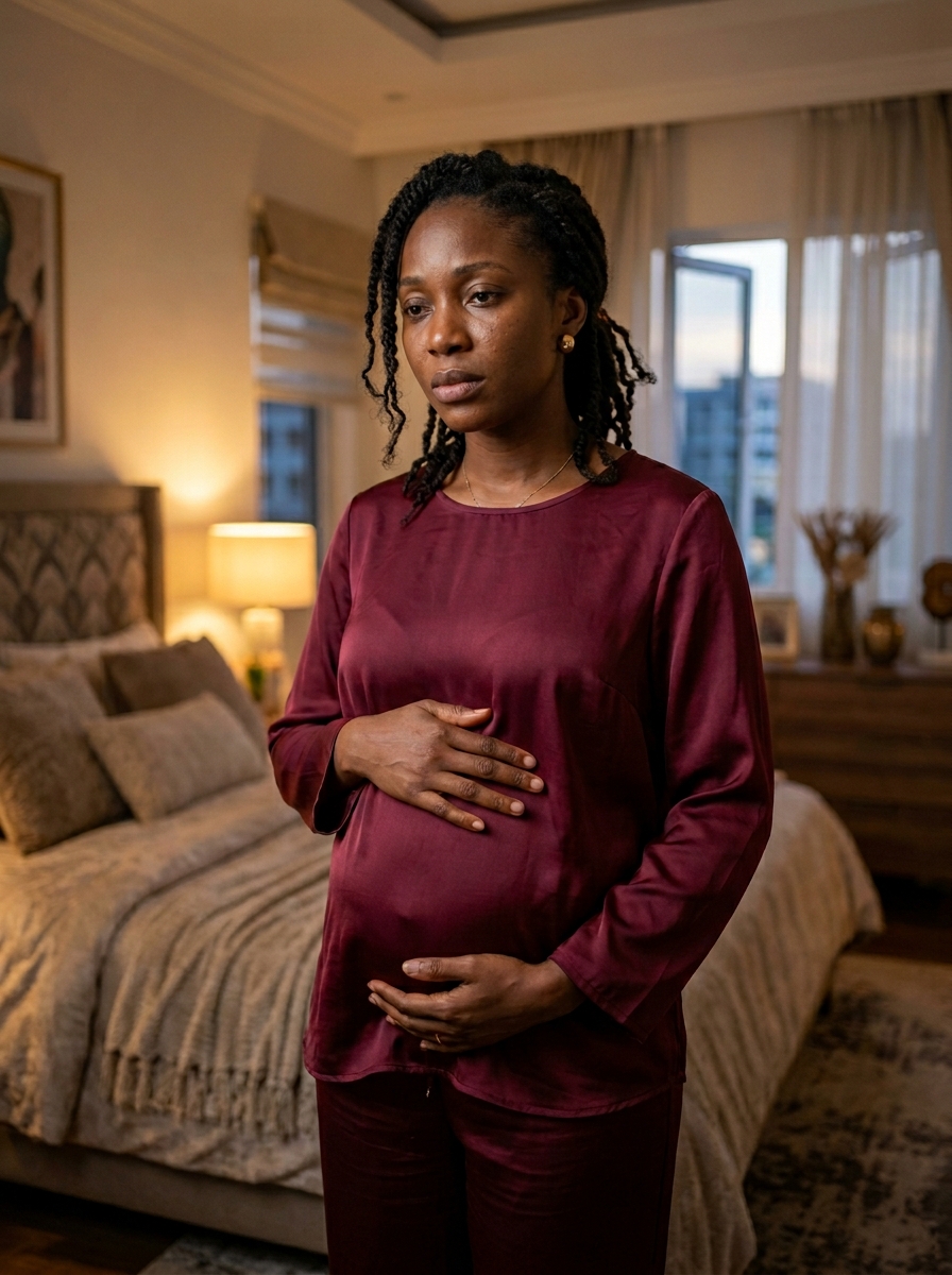 Nigerian woman finally finding relief from fibroid pain