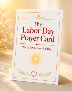 Labor Day Prayer Card mockup