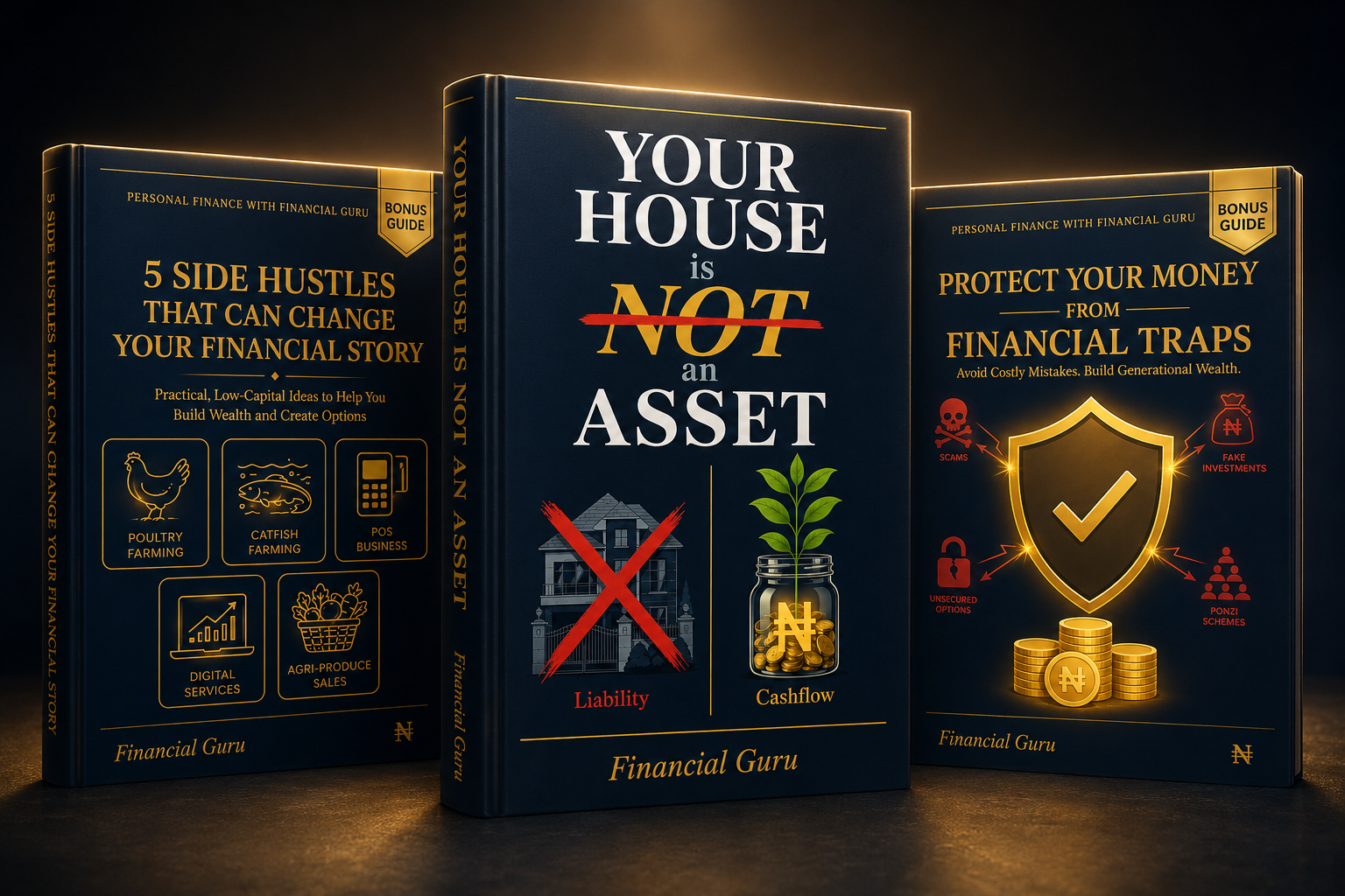 Complete bundle — Your House Is Not an Asset plus both bonus guides